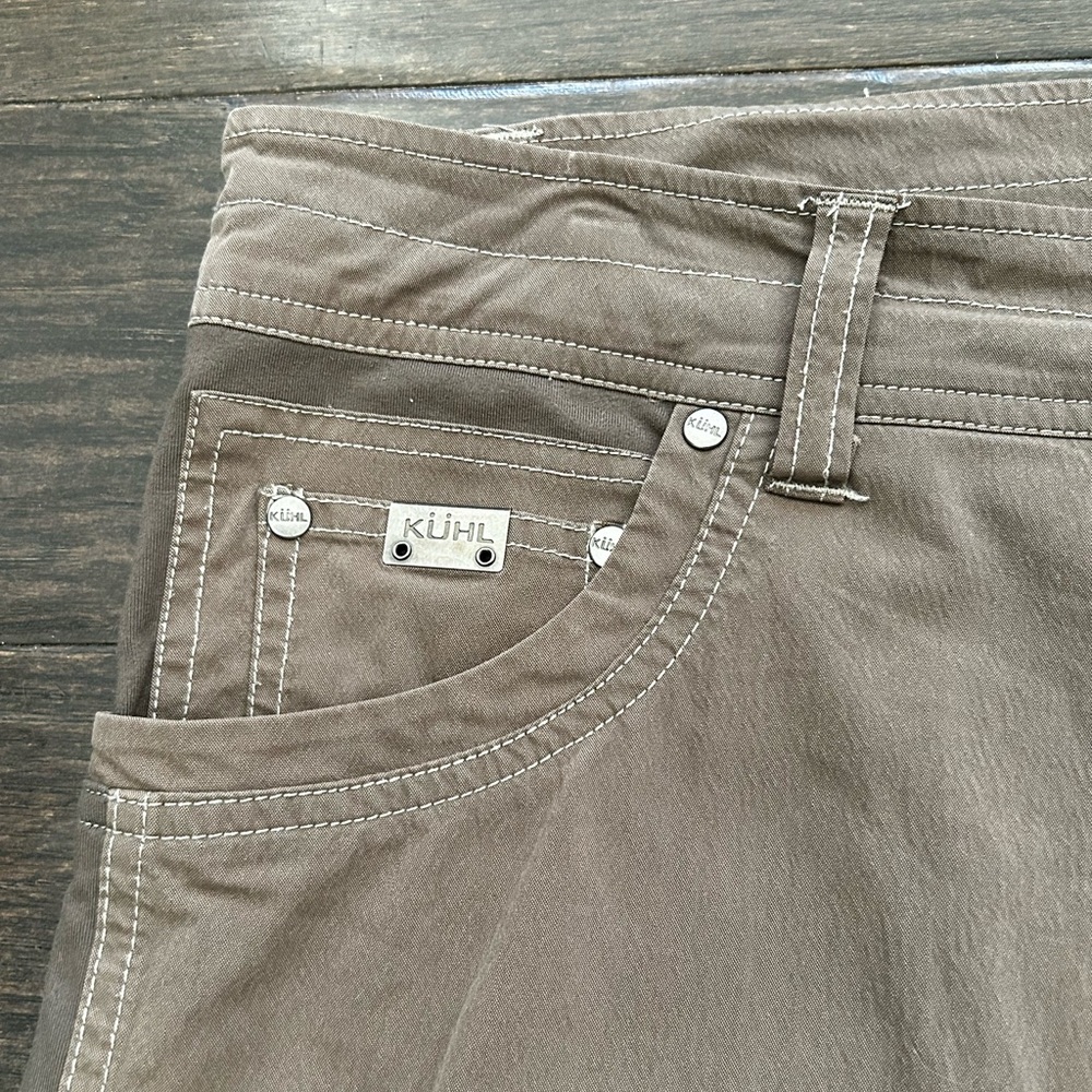 KUHL Pants Mens 38x30 Radio Outdoor Hiking Work Khaki - Picture 4 of 15